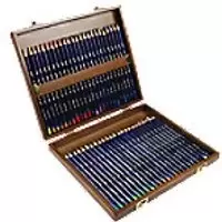 image of Derwent Inktense 48 Wooden Box