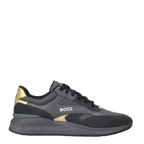 Image of Boss Runner Style Trainers - Black 7