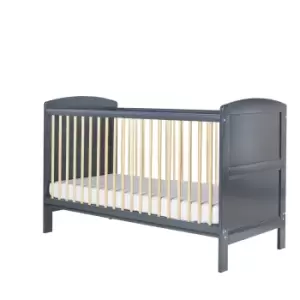 image of Ickle Bubba Coleby Classic Cot Bed - Scandi Grey