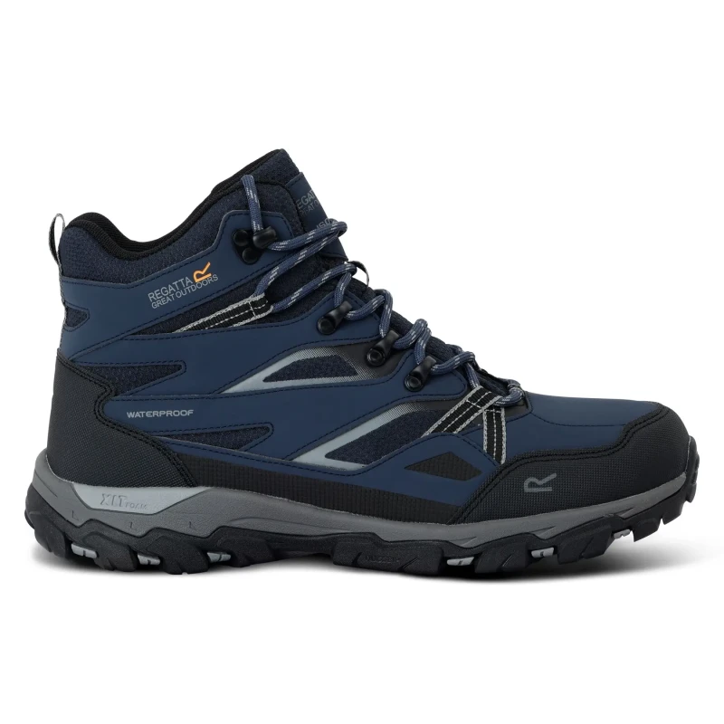 Image of Regatta Regatta Men Holcombe 3 Walking Boots in Dark Navy Size: 6 Dark Navy 6 Male 5063516024767