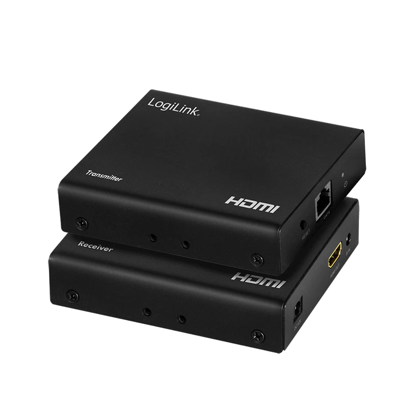 Image of LogiLink HD0030 AV extender AV transmitter & receiver Black