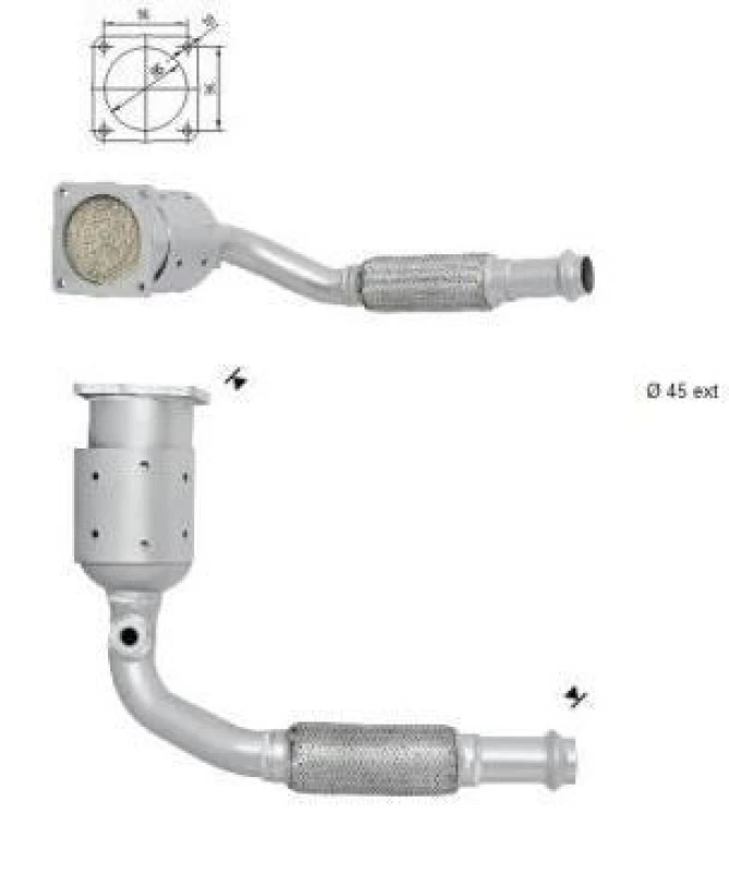 Image of Catalytic converter VEGAZ CK-346