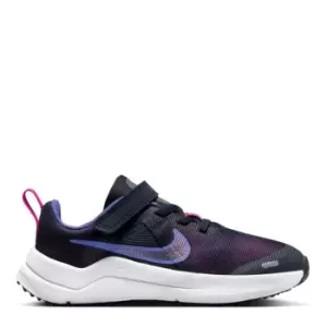 Image of Nike Downshifter 12 Little Kids Shoes - Blue