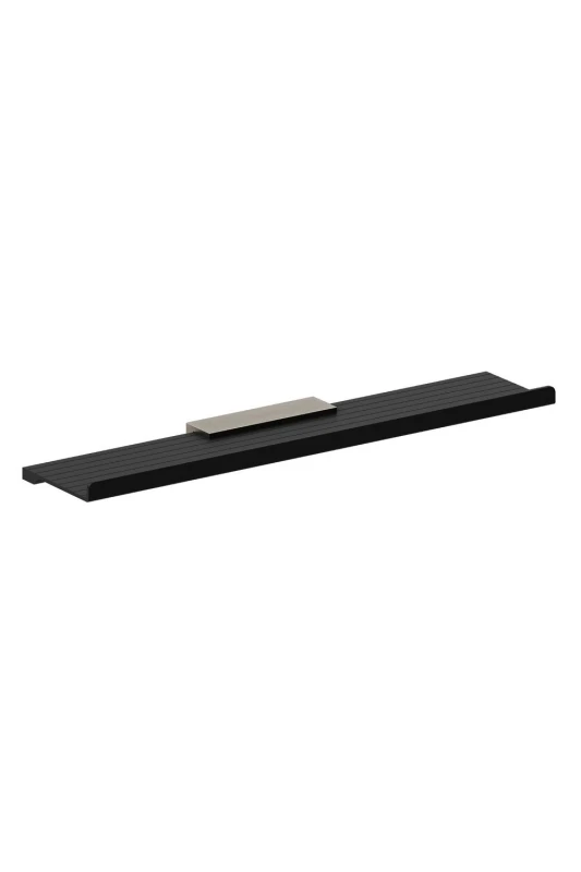 Image of Cosmic ''Shelf' Stainless Steel made with Light Grey Finish 40cm Black