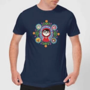 image of Coco Remember Me Mens T-Shirt - Navy - L