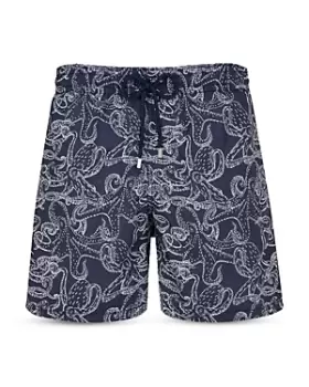 image of Vilebrequin Moorea Pouples Bicolores Swim Trunks