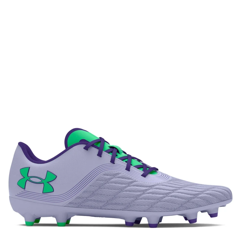 Image of Under Armour Unisex Kids Clone Mag Pro3 Firm Ground Football Boots Purple unisex 4.5 (37.5)