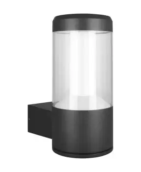 image of Ledvance 12W LED Outdoor Facade Lantern Grey IP54 Warm White - OFL30A-074835