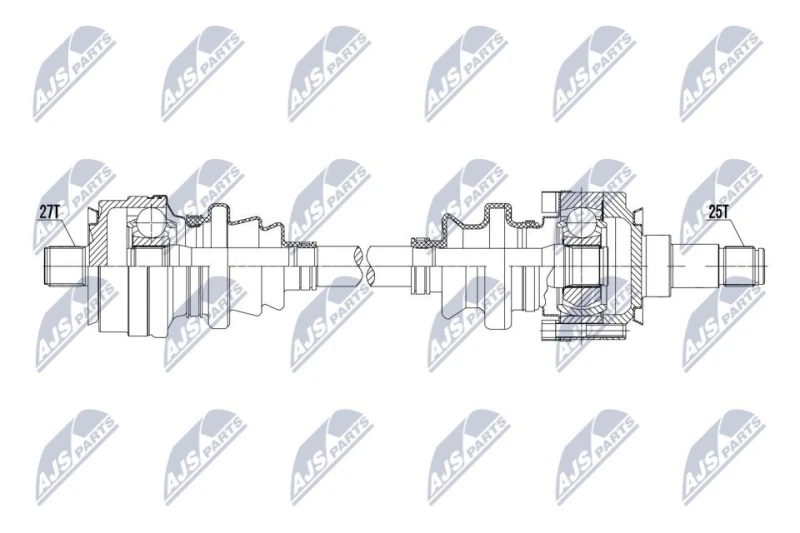 Image of NTY Drive shaft NTY NPW-ME-190