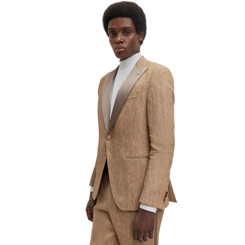 Image of Boss Mens Suit Medium Beige male 36 (46)