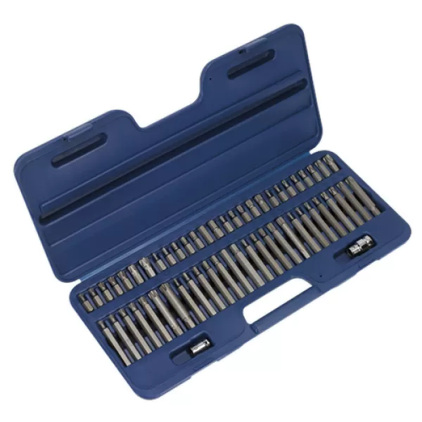 Image of Sealey AK21956 Security TRX-Star/Hex/ Ribe/Spline Bit Set 3/8 & 1/2Sq Drive