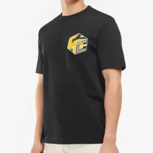 Image of Barbour International X YMC Mens Newick T-Shirt - Black - L