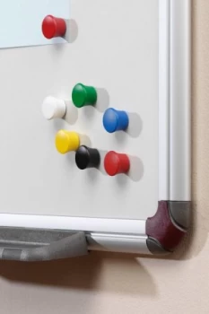 Image of Nobo Magnetic Drawing Pins 18mm 1901102 (PK12)