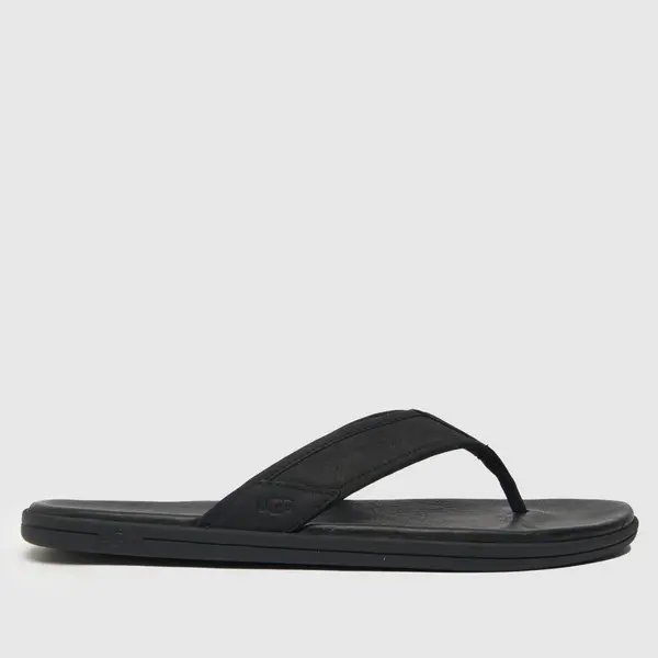 image of UGG seaside flip sandals in Black UK 11 (EU 45)