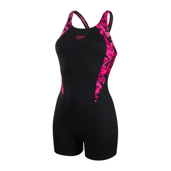 Image of Speedo Hyperback Swimsuit Womens - Black 6