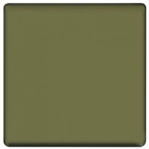 Image of Wickes Single Screwless Flat Blanking Plate - Pearl Nickel