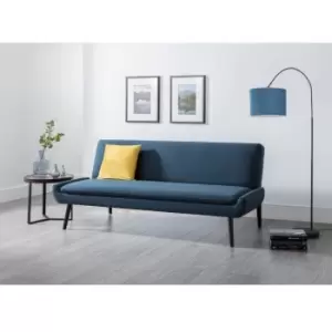 Julian Bowen Gaudi 2 Seater Curled Base Sofabed Blue