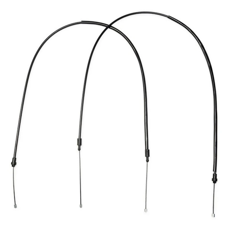 Image of RIDEX 124C1086 Brake Cable Rear, 1750/1410+1850/1510mm Cable,parking brake (124)