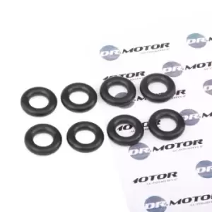 Image of DR.MOTOR AUTOMOTIVE Gaskets VW,AUDI,MERCEDES-BENZ DRM022S 035906149A,13641730767,198153 Seal Kit, injector nozzle 198153,1346226,0199971348,90541910