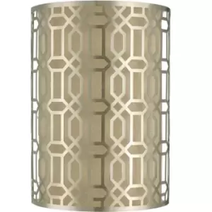 Image of House of Fraser Clare wall light - Grey