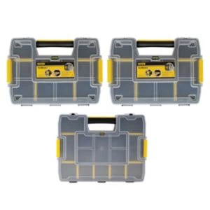 Image of Stanley Sortmaster & Lite Black & Yellow Organiser