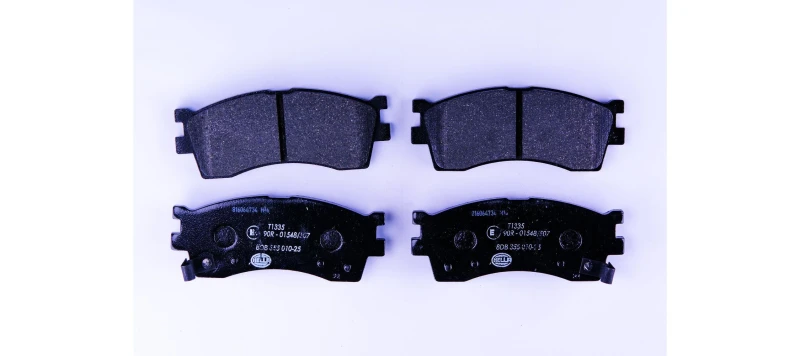 Image of HELLA Brake pad set HELLA 8DB 355 010-251