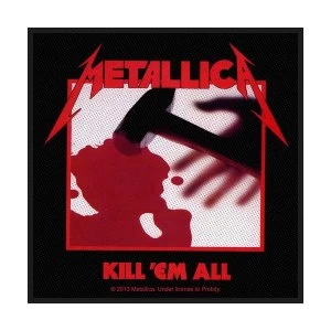 image of Metallica - Kill 'em all Standard Patch