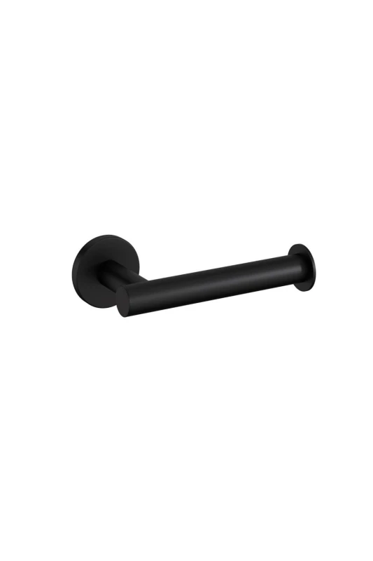 Image of Cosmic ''Toilet Roll Holder' made of Metal with Matt Black Finish Black