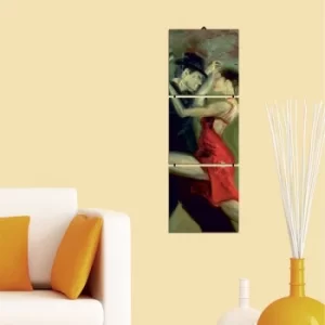 Image of G10 Multicolor Decorative MDF Painting (3 Pieces)