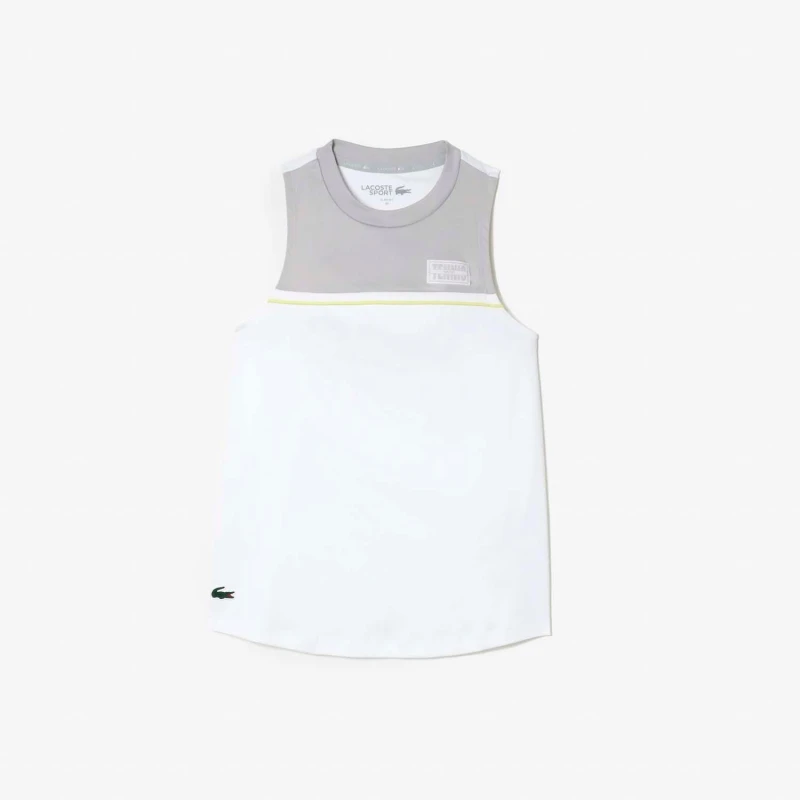 Image of Lacoste Contrast Stretch Cotton Sport T-Shirt - Multi Multi 8