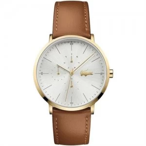 image of Lacoste Mens Moon Gold Plated Watch - 2010977