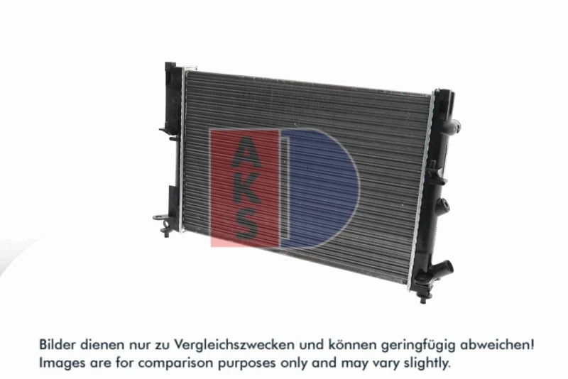 Image of AKS DASIS 181470N Engine radiator Aluminium, Mechanically jointed cooling fins Radiator,engine cooling (470)