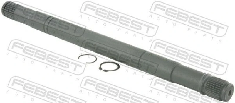 Image of FEBEST 2112-CB4LH Drive shaft Front Axle Left Drive Shaft (13)