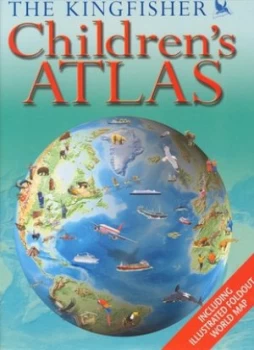 Image of The Kingfisher Childrens Atlas by Belinda Weber Hardback