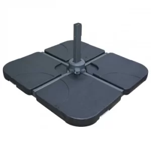 Image of Charles Bentley Premium Base Parasol 3.5M Dark Grey