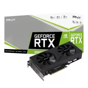 image of PNY 3060 Ti 8GB GDDR6X VERTO Dual Fan NVIDIA GeForce RTX 3060 Ti GDDR6