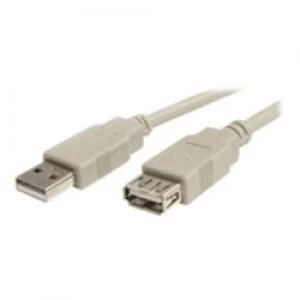 image of StarTech.com 6ft USB 2.0 Extension Cable A to A - M/F