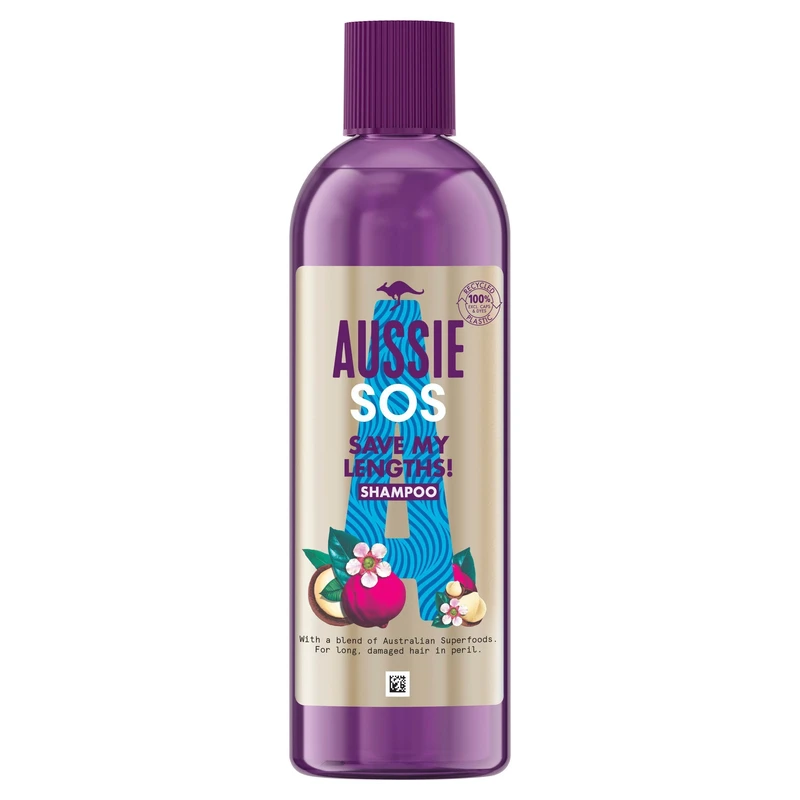 Image of Aussie SOS Save My Lengths Shampoo 290 ml