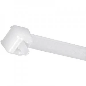 Image of Cable tie 122mm Ecru Releasable Lever lock Panduit