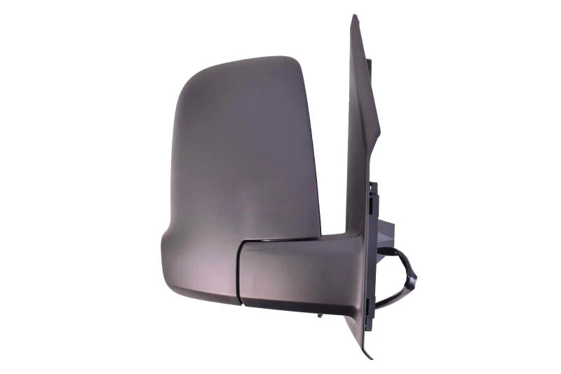 Image of PRASCO ME9127103 Wing mirror Right, black, Electric, Convex Outside Mirror (50)