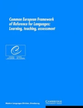 Image of Common European Framework of Reference for Languages by Council of Europe and Council for Cultural Co-Operation Paperback