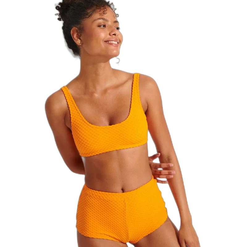 Image of banana moon Womens swimsuit top Banana Moon Justin Orange Female XS