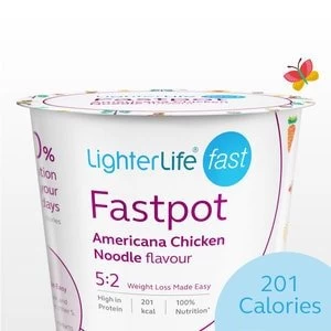 image of 52 LighterLife Fast Americana Chicken flavour FastPot