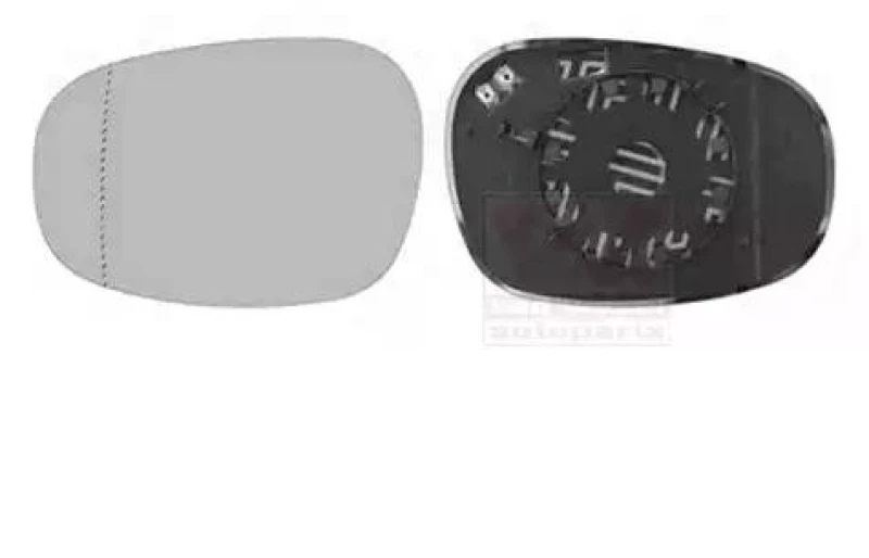 Image of VAN WEZEL 0667835 Wing Mirror Glass * HAGUS * Left Mirror Glass,outside mirror (1914)