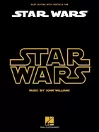 Image of star wars easy guitar with notes and tab