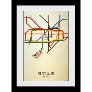 image of Transport For London Tate 60 x 80 Framed Collector Print