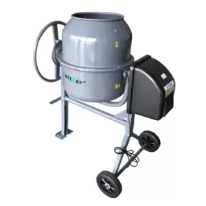 image of Switzer Electric Cement Mixer Portable Drum 550W 120L