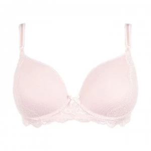 Figleaves Juliette Lace T Shirt Bra - Rose