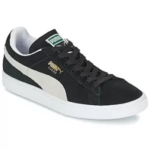 Puma SUEDE CLASSIC womens Shoes Trainers in Black,4,4