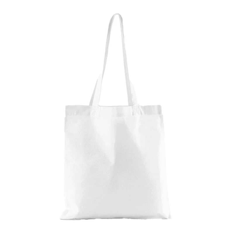 Image of Westford Mill Womens Bag For Life Cotton Tote Bag in White White Female One Size